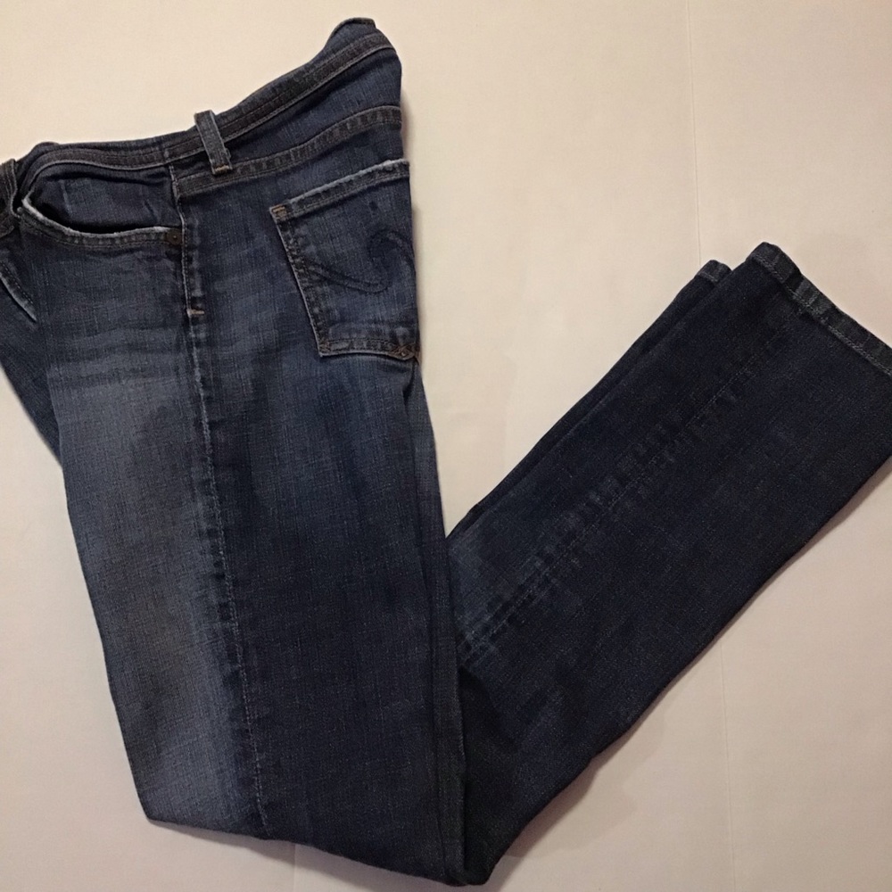 Citizens of Humanity High Rise Elson Stretch Jeans Blue - Picture 14 of 15